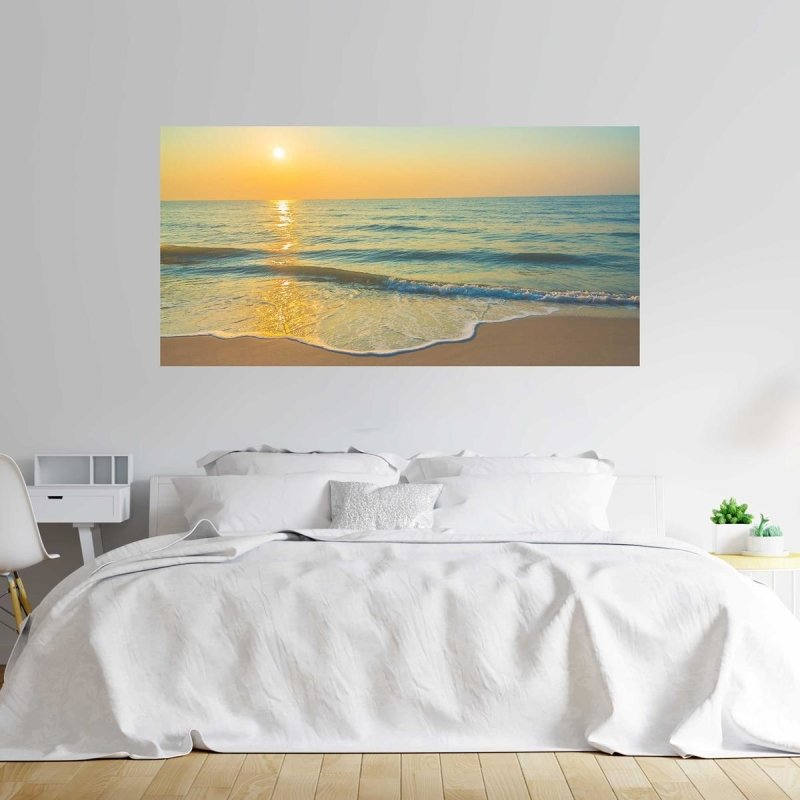 Painel Fotográfico Areia Mar e Sol N07194 - Papel na Parede
