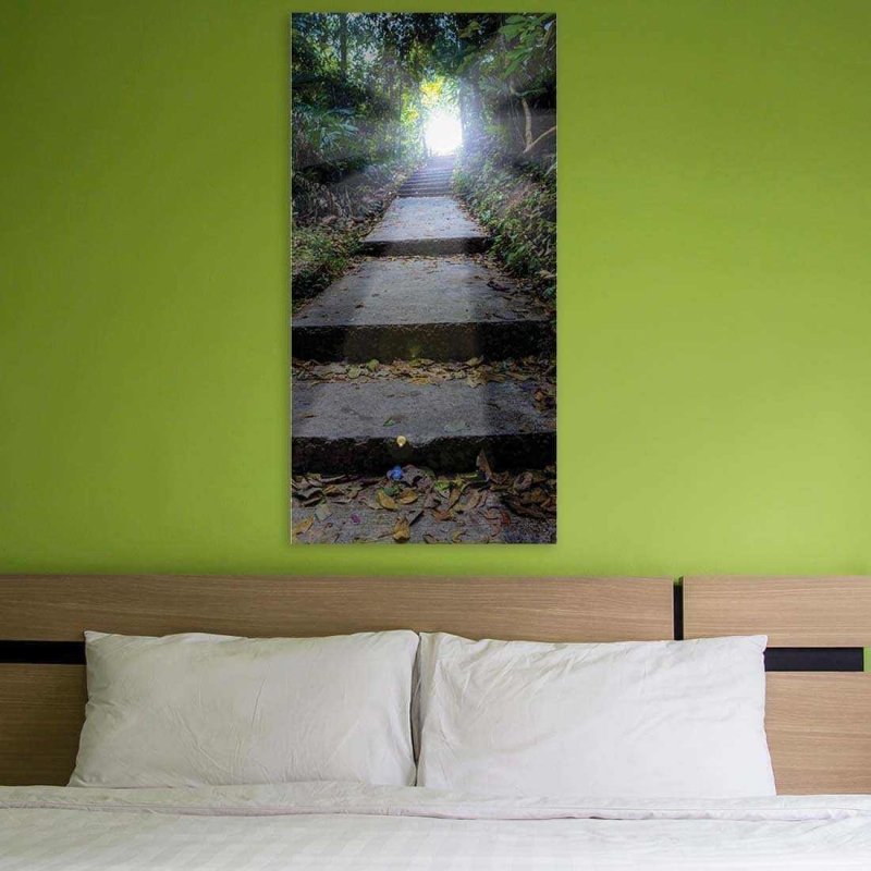 Painel Fotográfico Caminhando para a Luz - Papel na Parede