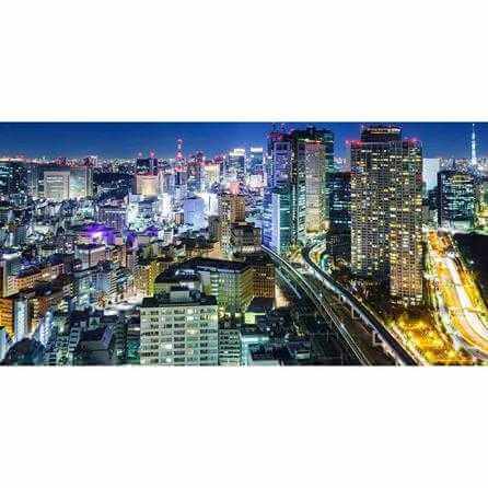 Painel Fotográfico Cidade Tóquio Japão 31669581 - Papel na Parede