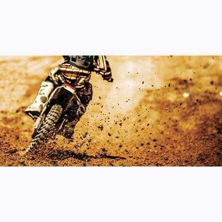 Painel Fotográfico Corrida de Motocross - Papel na Parede
