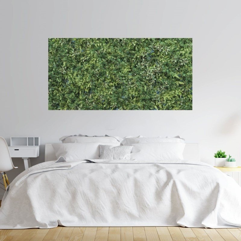 Painel Fotográfico Folhas Verdes N016104 - Papel na Parede