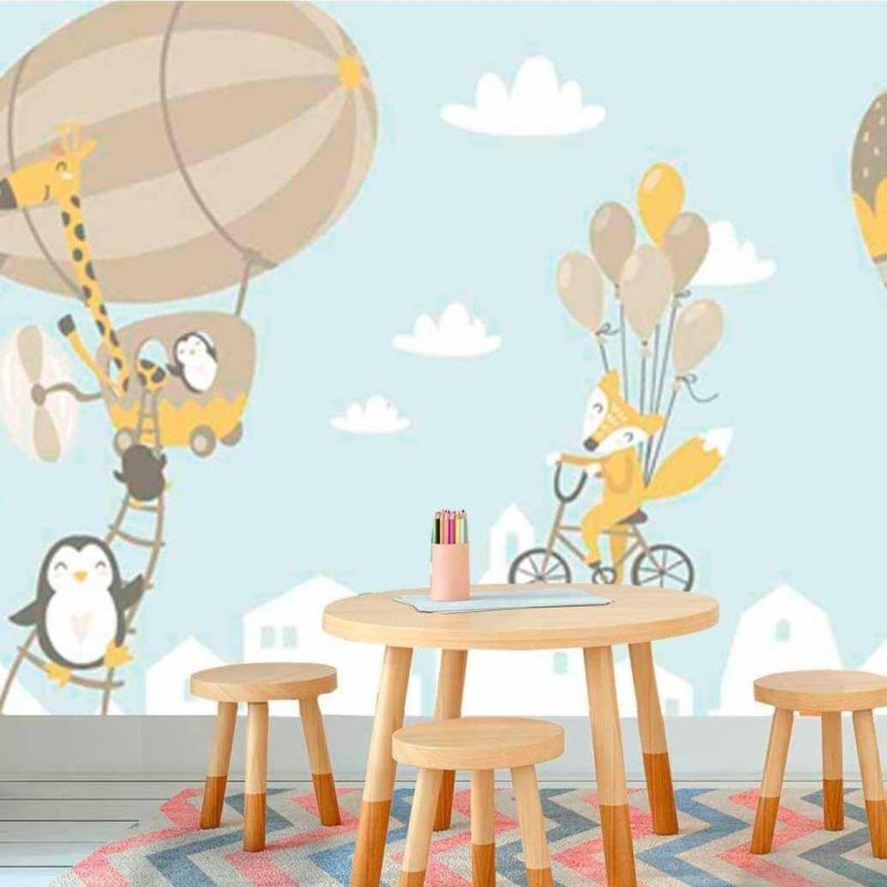 Painel Fotográfico Infantil 1039898914 - Papel na Parede