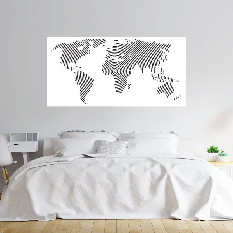 Painel Fotográfico Mapa Mundi N011148 - Papel na Parede