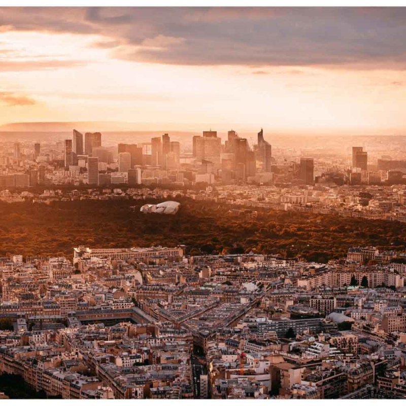 Painel Fotográfico Paisagem Cidade Paris N014308 - Papel na Parede