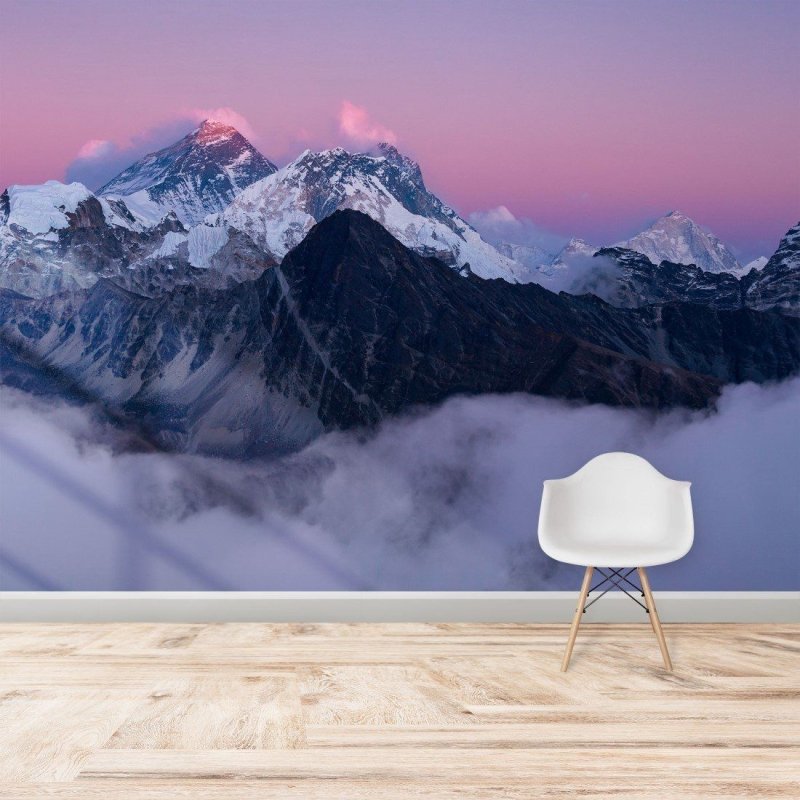 Painel Fotográfico Paisagem Montanhas N014273 - Papel na Parede
