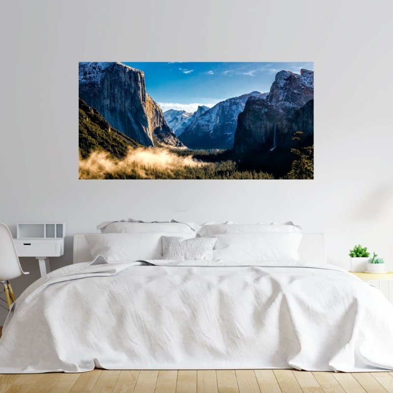Painel Fotográfico Paisagem Montanhas N014277 - Papel na Parede