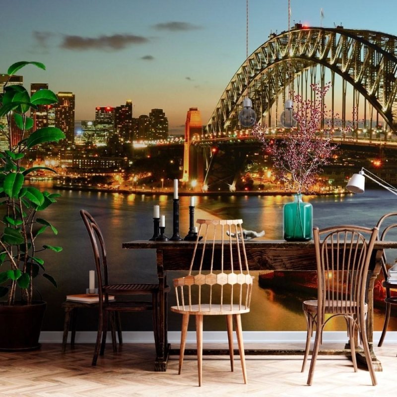 Painel Fotográfico Paisagem Sydney N012184 - Papel na Parede