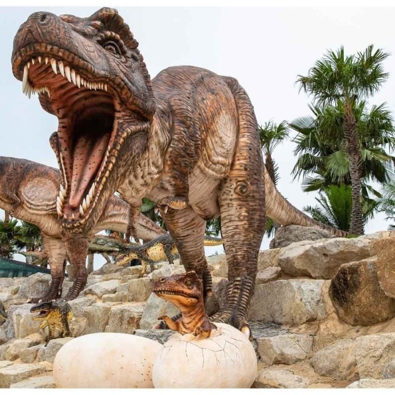 Painel Fotográfico Parque dos Dinossauros N014276 - Papel na Parede