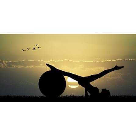 Painel Fotográfico Pilates Por do Sol 25590348 - Papel na Parede