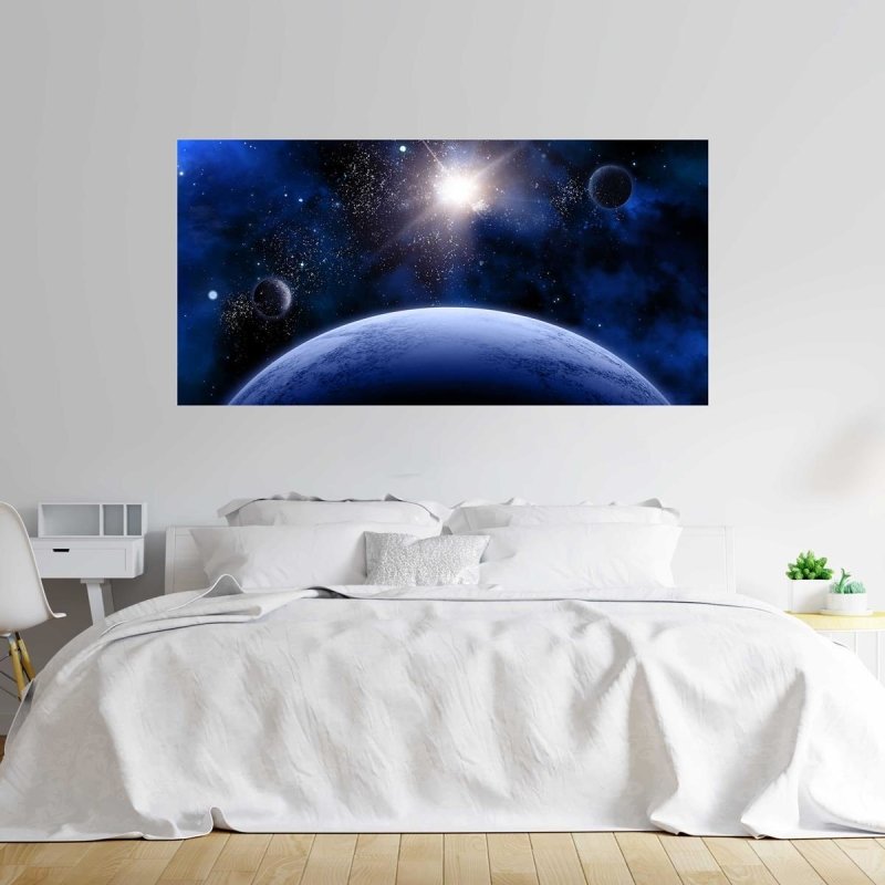 Painel Fotográfico Planetas Realista N07175 - Papel na Parede