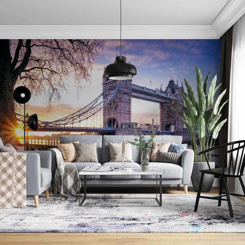 Painel Fotográfico Ponte de Londres - Papel na Parede