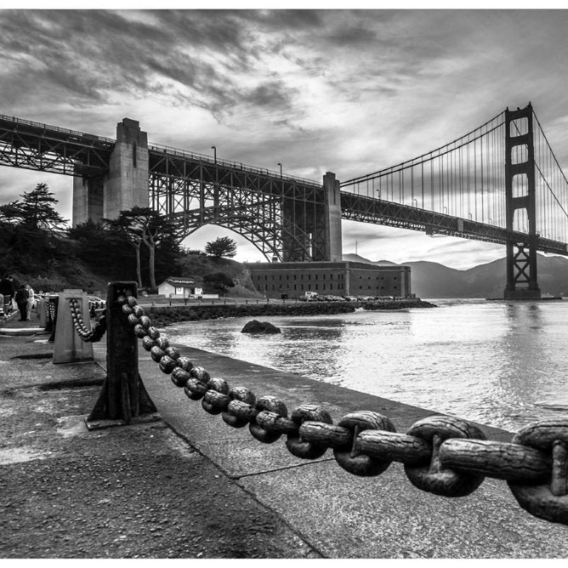 Painel Fotográfico Ponte Golden Gate N012186 - Papel na Parede