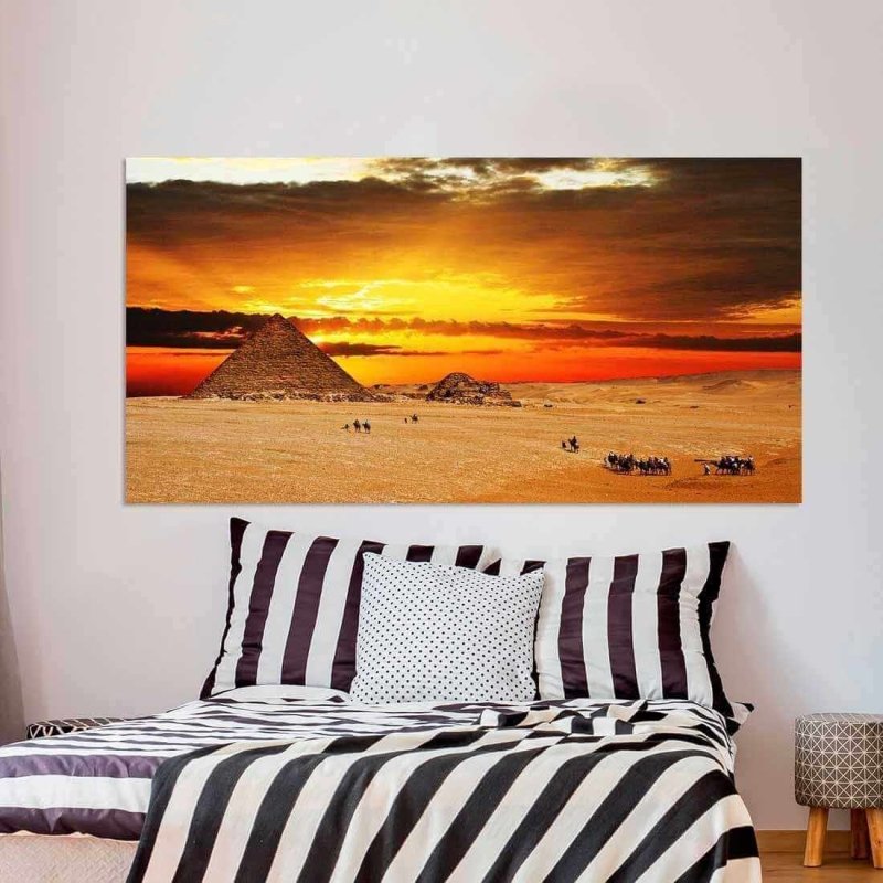 Painel Fotográfico Pôr do Sol Egito 63775993 - Papel na Parede