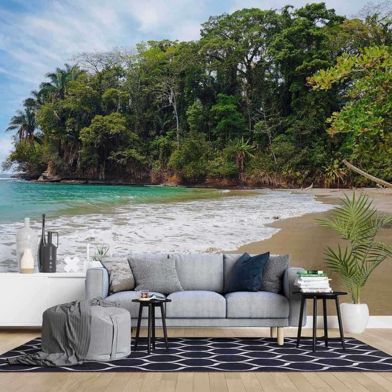 Painel Fotográfico Praia costa Rica - Papel na Parede