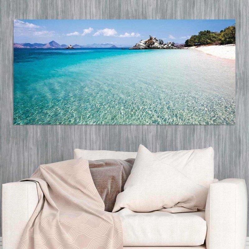 Painel Fotográfico Praia na Indonésia - Papel na Parede