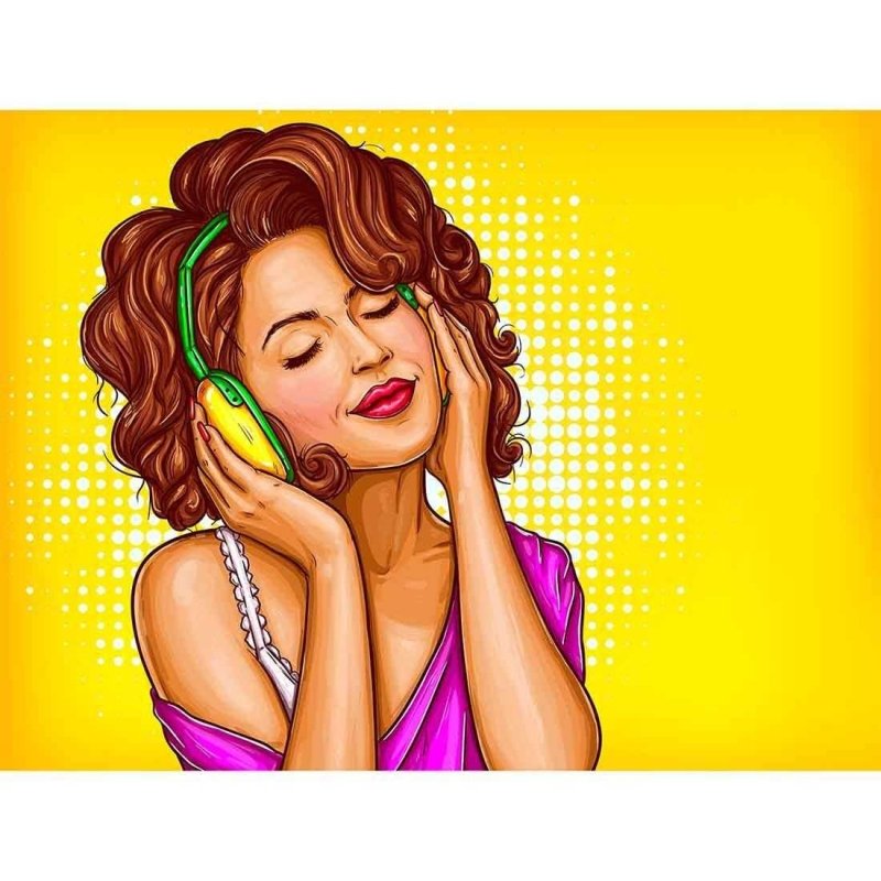 Painel Pop Art Colorido PA726 - Papel na Parede