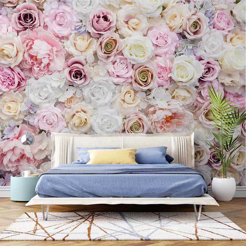 Painel Rosas PA0302167 - Papel na Parede