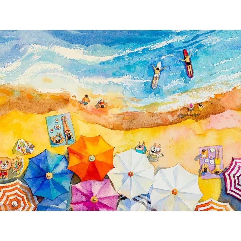 Painel Verão na Praia PA92 - Papel na Parede