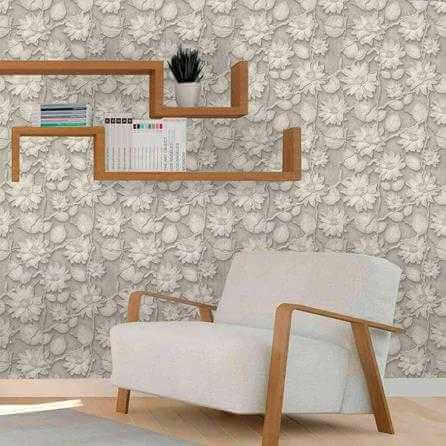 Papel de Parede Adesivo 3D Flores 378333670 - Papel na Parede