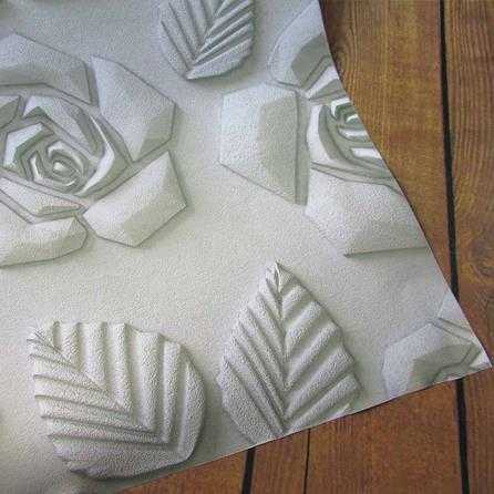 Papel de Parede Adesivo 3D Flores 460513393 - Papel na Parede