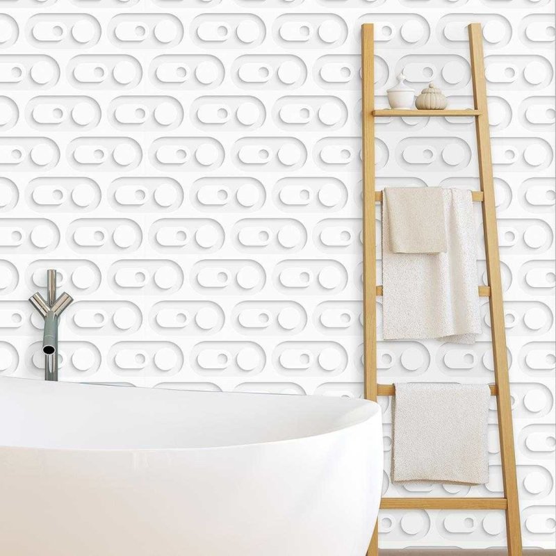 Papel de Parede Adesivo 3D Geometrico 383218573 - Papel na Parede