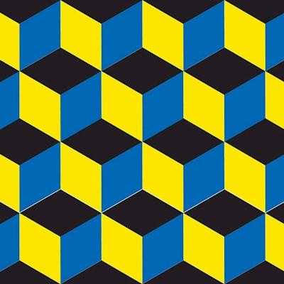 Papel de Parede Adesivo 3D Geometrico 407248102 - Papel na Parede