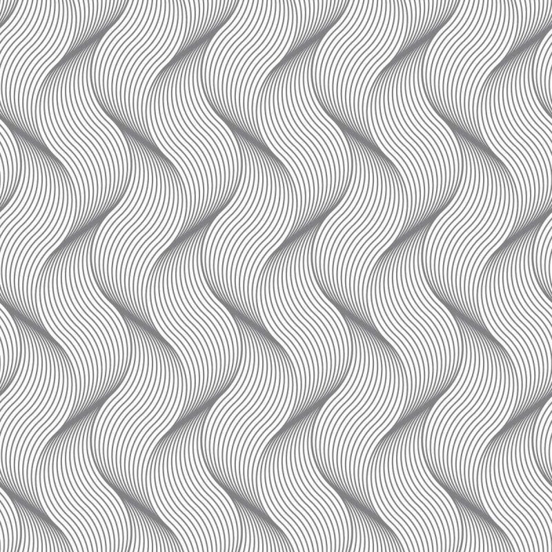 Papel de Parede Adesivo 3D Ondulações Geométrico N04216 - Papel na Parede
