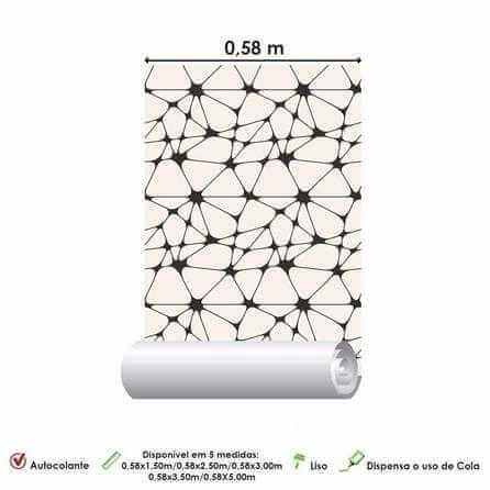 Papel de Parede Adesivo Abstrato 0156 - Papel na Parede