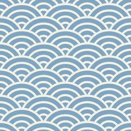 Papel de Parede Adesivo Abstrato Azul 0184 - Papel na Parede