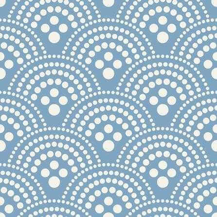 Papel de Parede Adesivo Abstrato Azul 0189 - Papel na Parede
