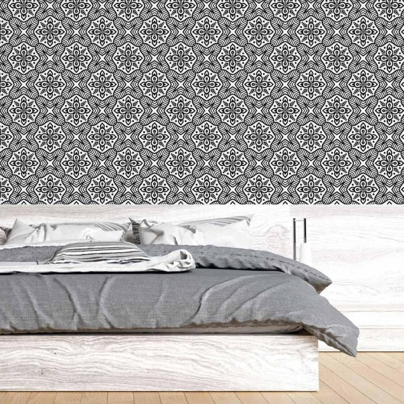 Papel de Parede Adesivo Abstrato Colorir N015124 - Papel na Parede