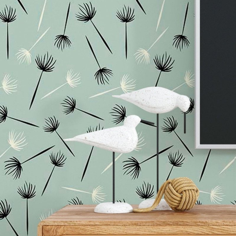 Papel de Parede Adesivo Abstrato Dente de Leão N018004 - Papel na Parede