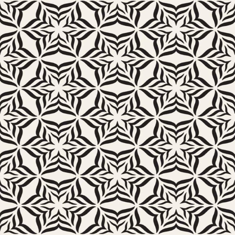 Papel de Parede Adesivo Abstrato Floral N012105 - Papel na Parede