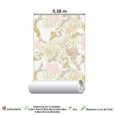 Papel de Parede Adesivo Abstrato Jovem 463694492 - Papel na Parede