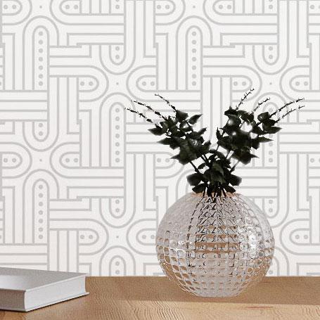 Papel de Parede Adesivo Abstrato Luxury Mandala N017091 - Papel na Parede