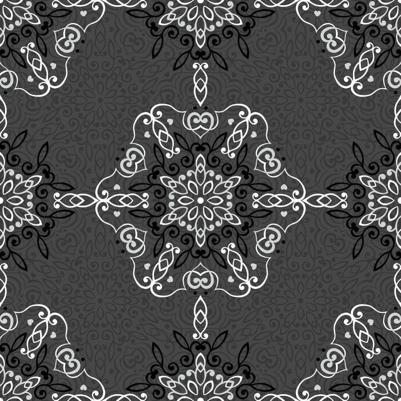 Papel de Parede Adesivo Abstrato Mandala N010165 - Papel na Parede