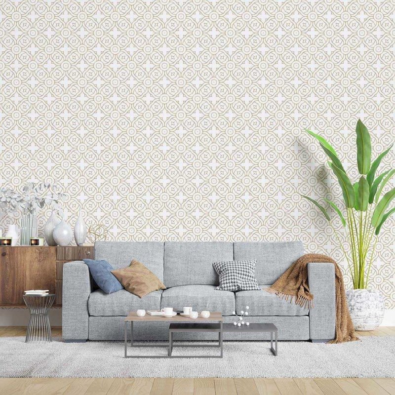 Papel de Parede Adesivo Abstrato Mosaico N02159 - Papel na Parede