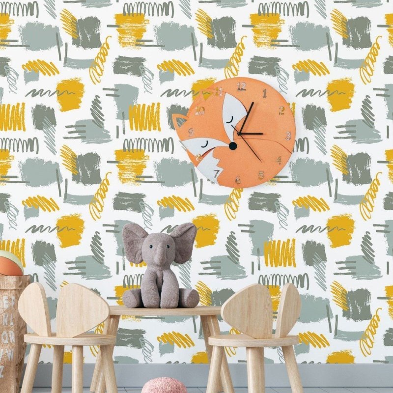 Papel de Parede Adesivo Abstrato N016003 - Papel na Parede