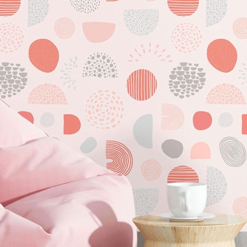 Papel de Parede Adesivo Abstrato N016010 - Papel na Parede