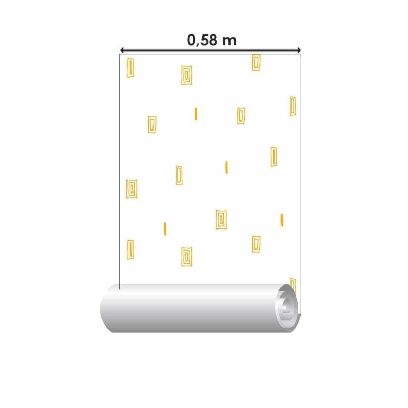 Papel de Parede Adesivo Abstrato N173H - Papel na Parede
