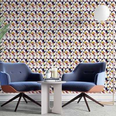 Papel de Parede Adesivo Abstrato N180118012 - Papel na Parede