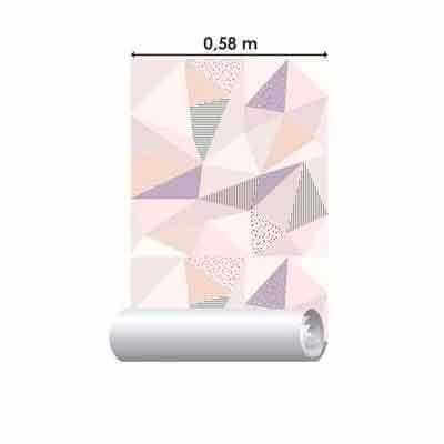 Papel de Parede Adesivo Abstrato N295 - Papel na Parede