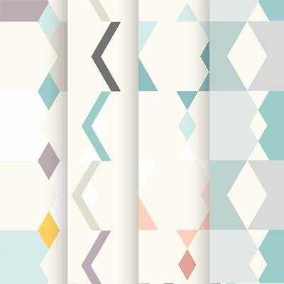 Papel de Parede Adesivo Abstrato N339 - Papel na Parede