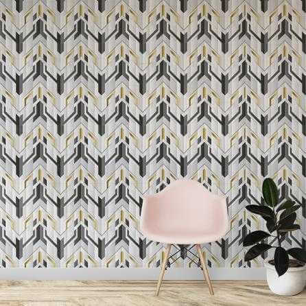 Papel de Parede Adesivo Abstrato N429 - Papel na Parede