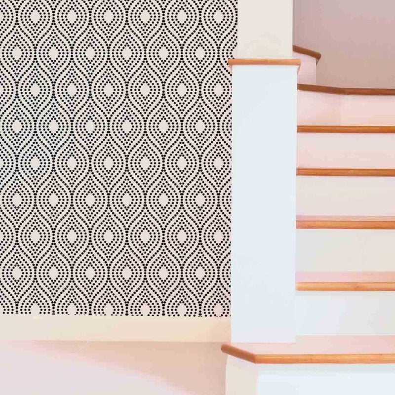 Papel de Parede Adesivo Abstrato Preto e Branco 284315681 - Papel na Parede