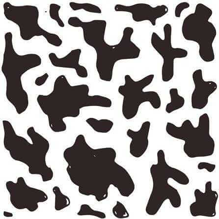 Papel de Parede Adesivo Animal Print Manchas Vaca 5196722834 - Papel na Parede