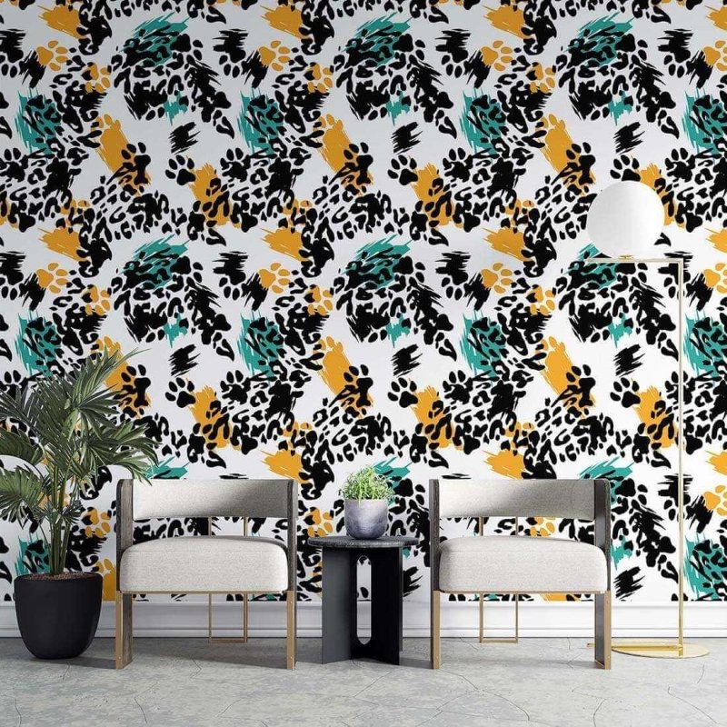 Papel de Parede Adesivo Animal Print N02154 - Papel na Parede