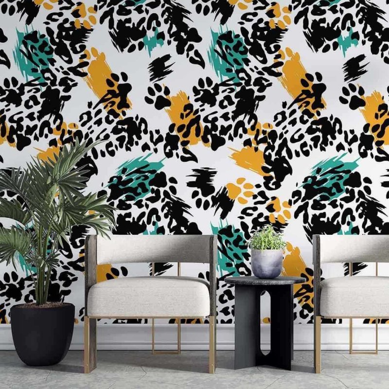 Papel de Parede Adesivo Animal Print N02154 - Papel na Parede