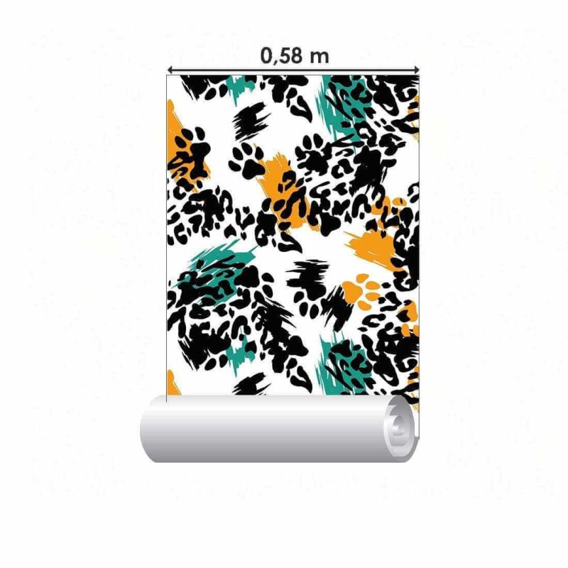 Papel de Parede Adesivo Animal Print N02154 - Papel na Parede