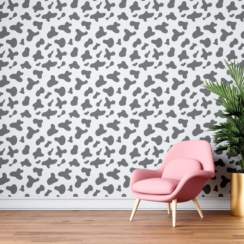 Papel de Parede Adesivo Animal Print Vaca N08056 - Papel na Parede